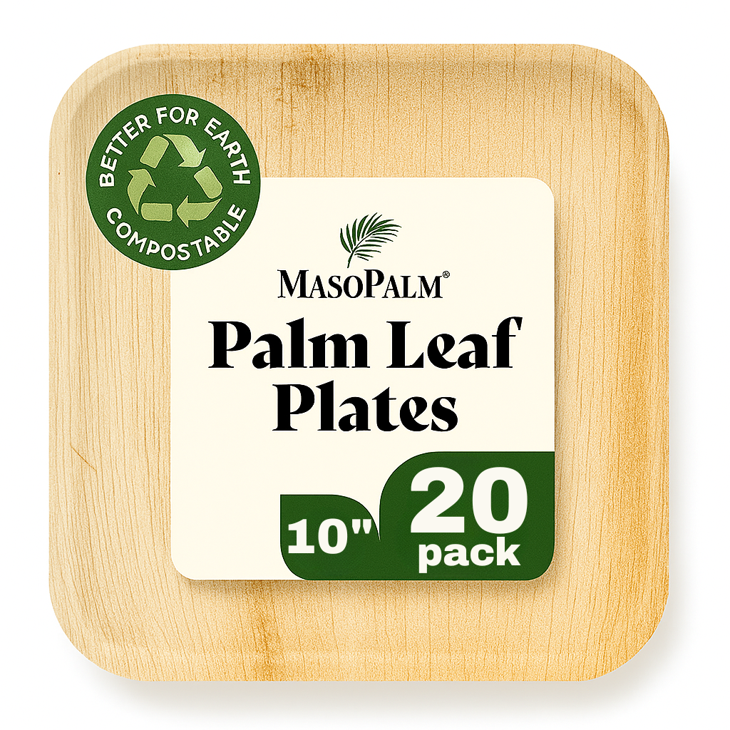 Eco-friendly Singapore palm leaf plate – 10 inch square
