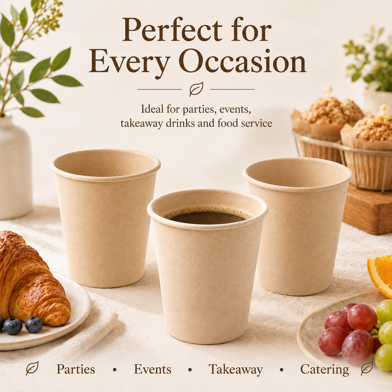 MasoPalm Bagasse Cup 360ml