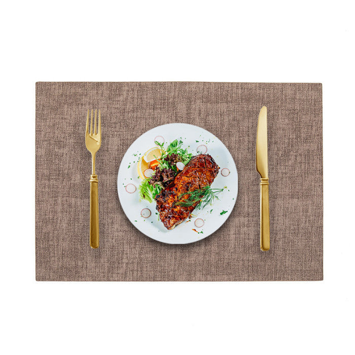 Placemat  - PU Leather Reversible Waterproof Heat Resistant Non-Slip Washable