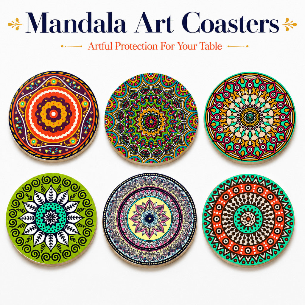 Mandala Art Coaster