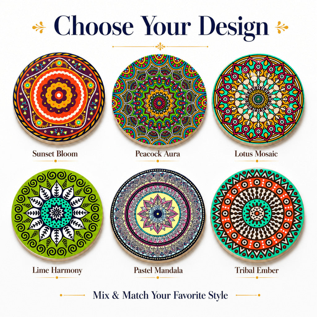 Mandala Art Coaster