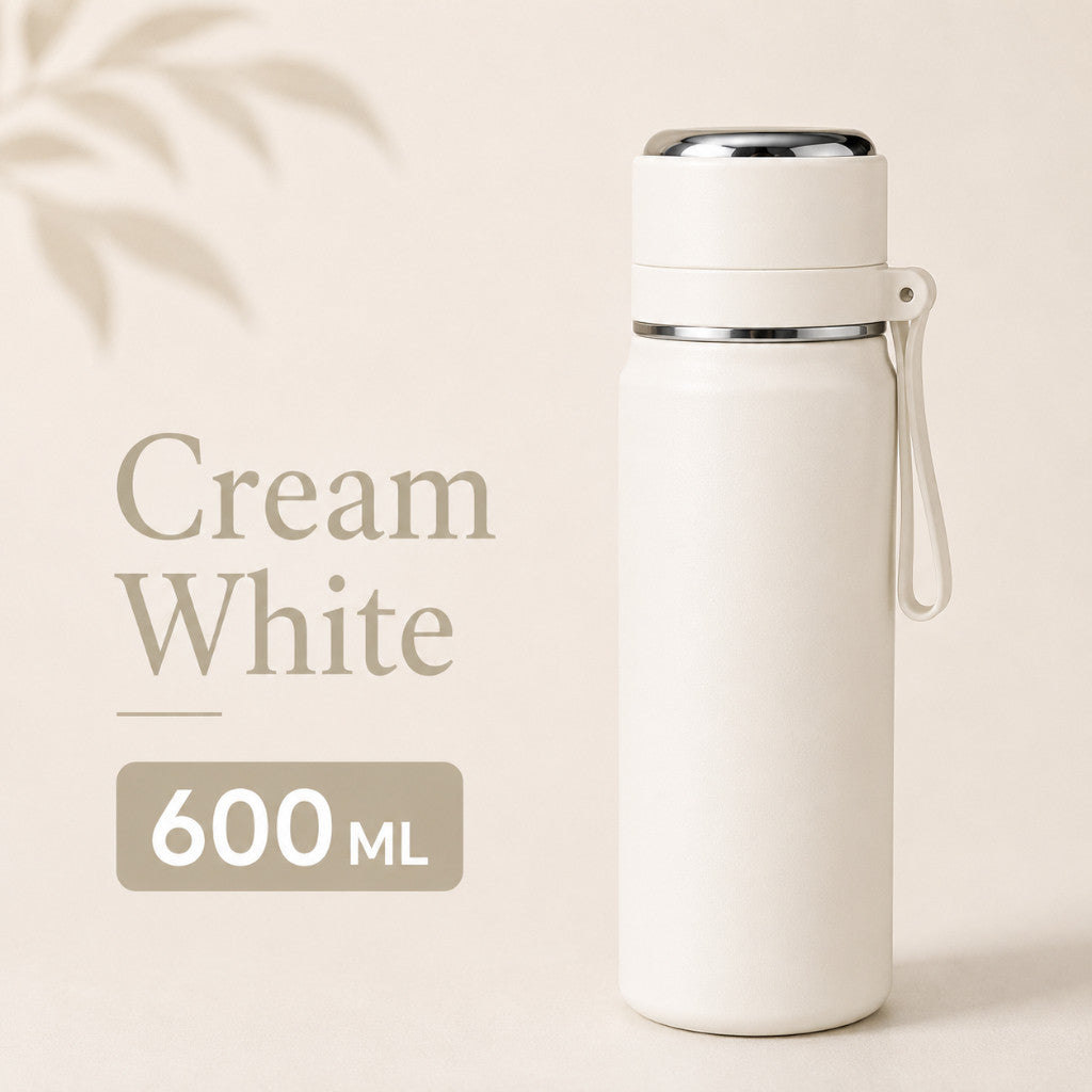 Insulated Stainless Steel Water Bottle – 600ml | Maso Singapore