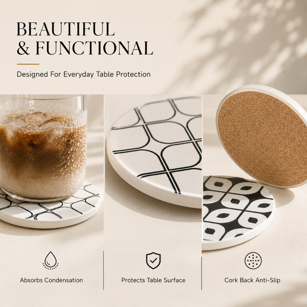 Nordic Ceramic Coaster