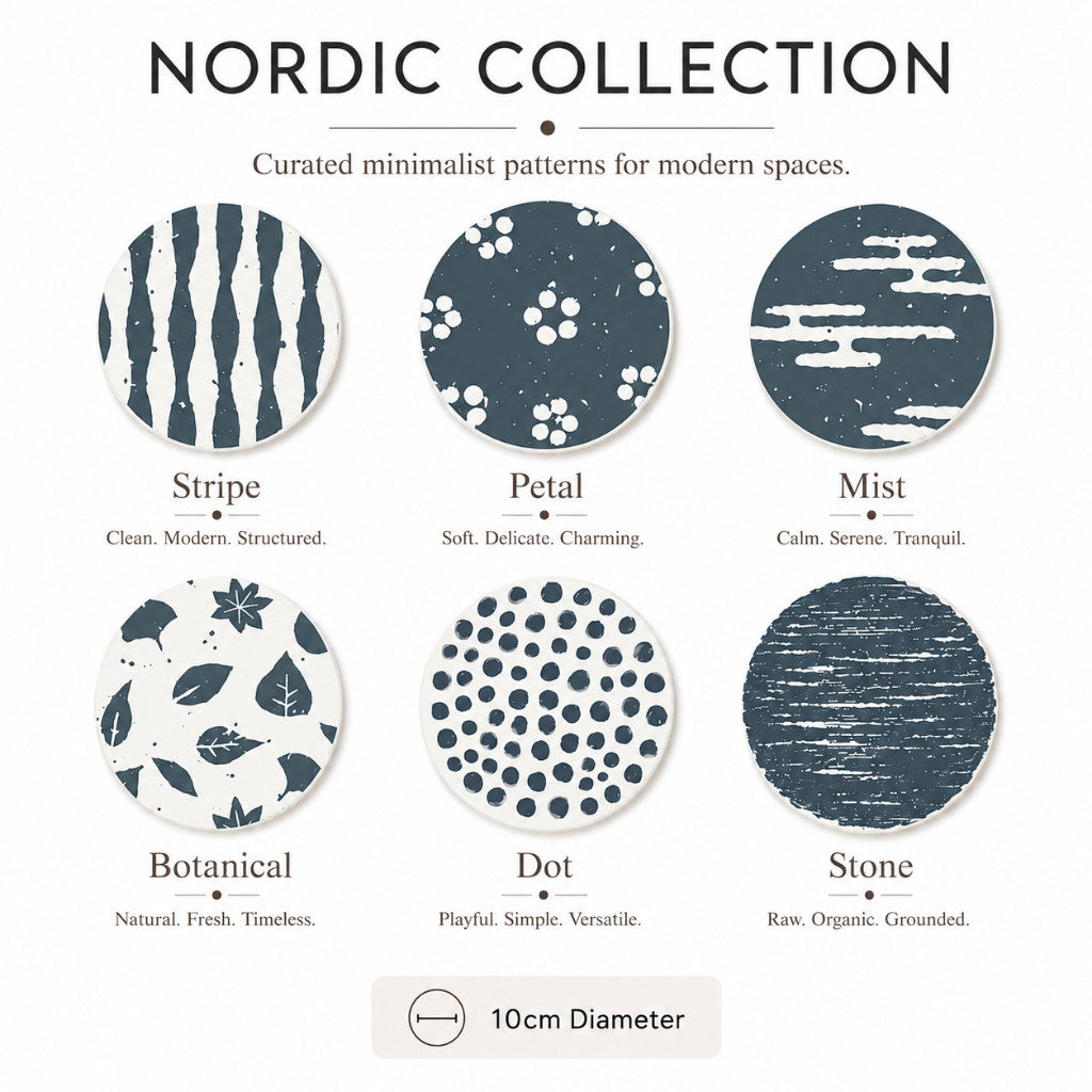 Nordic Diatomite Coaster