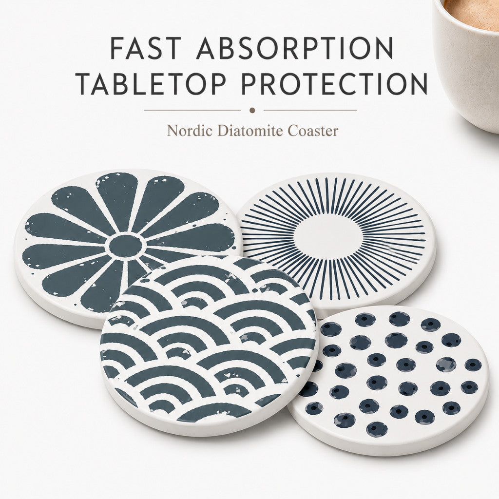 Nordic Diatomite Coaster