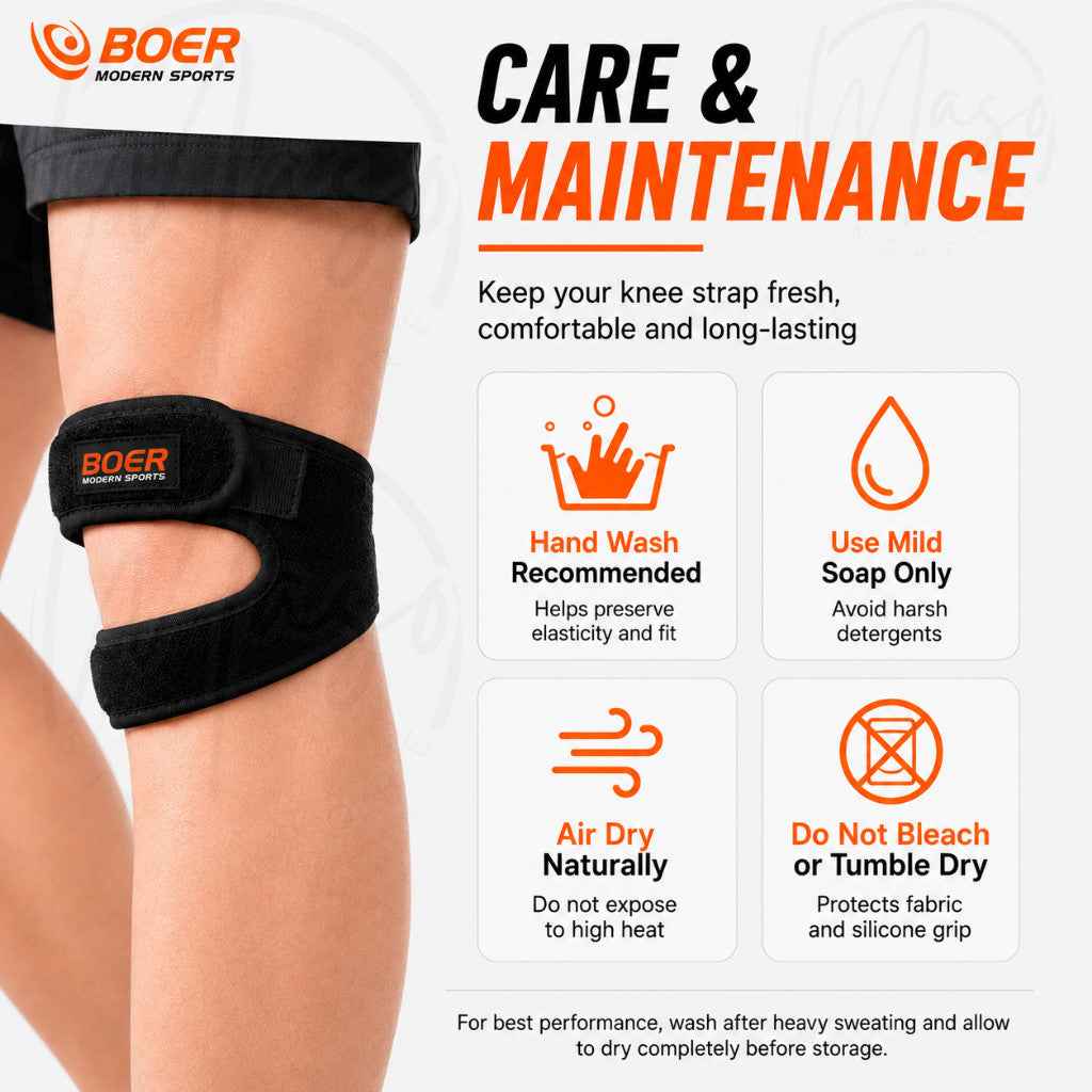 Patella Knee Support - Knee Guard for Running, Stabilizing Brace and support Injury Recovery (1 Pcs)