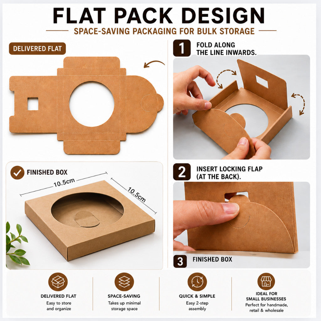 Coaster Kraft Gift Box | Maso Singapore