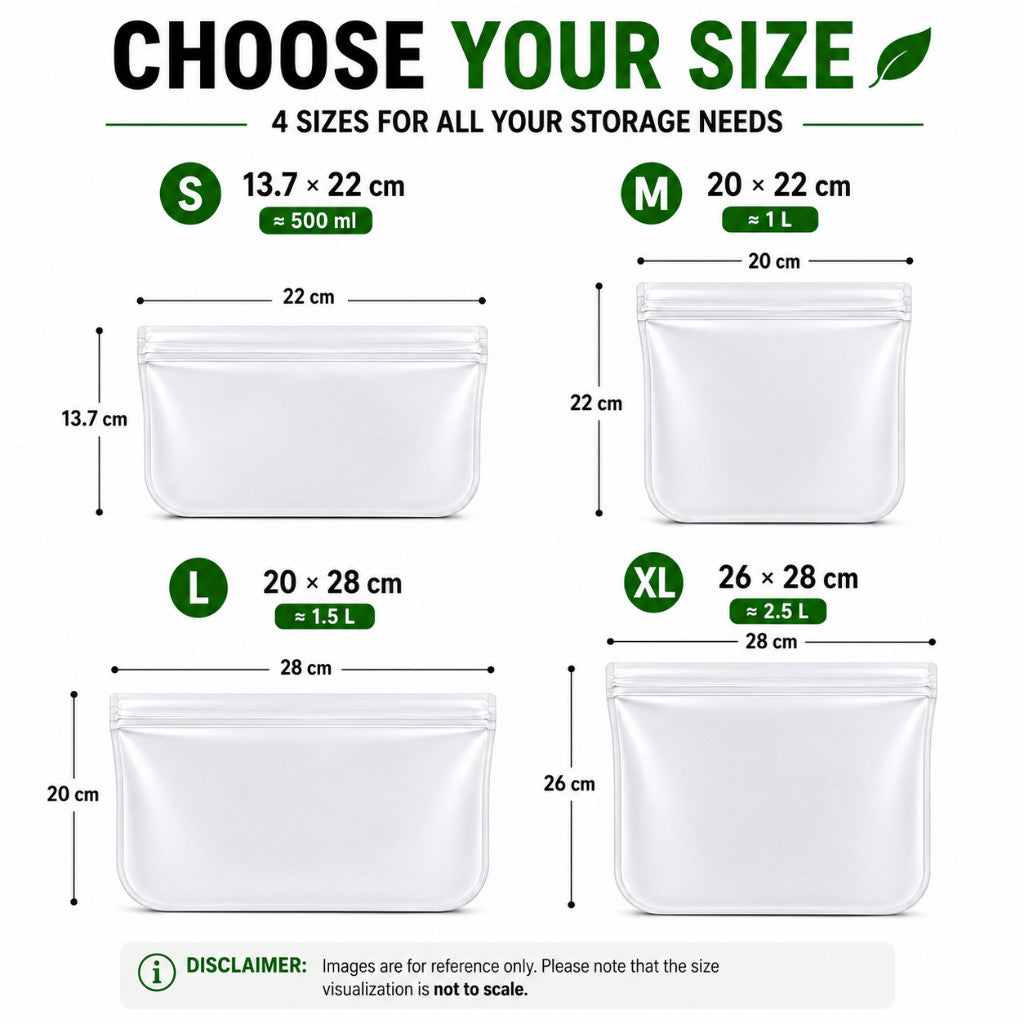 Reusable Food Sealing Bag | Maso Singapore