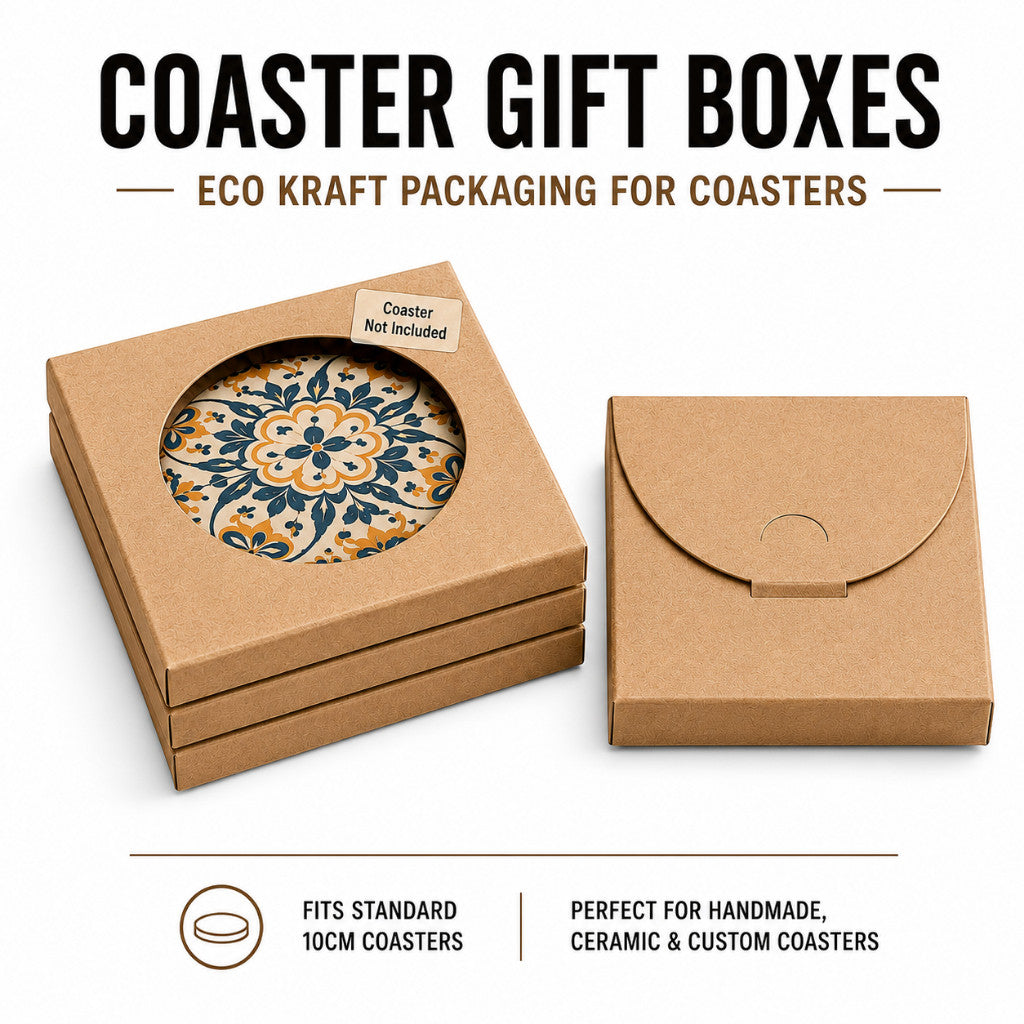Coaster Kraft Gift Box | Maso Singapore