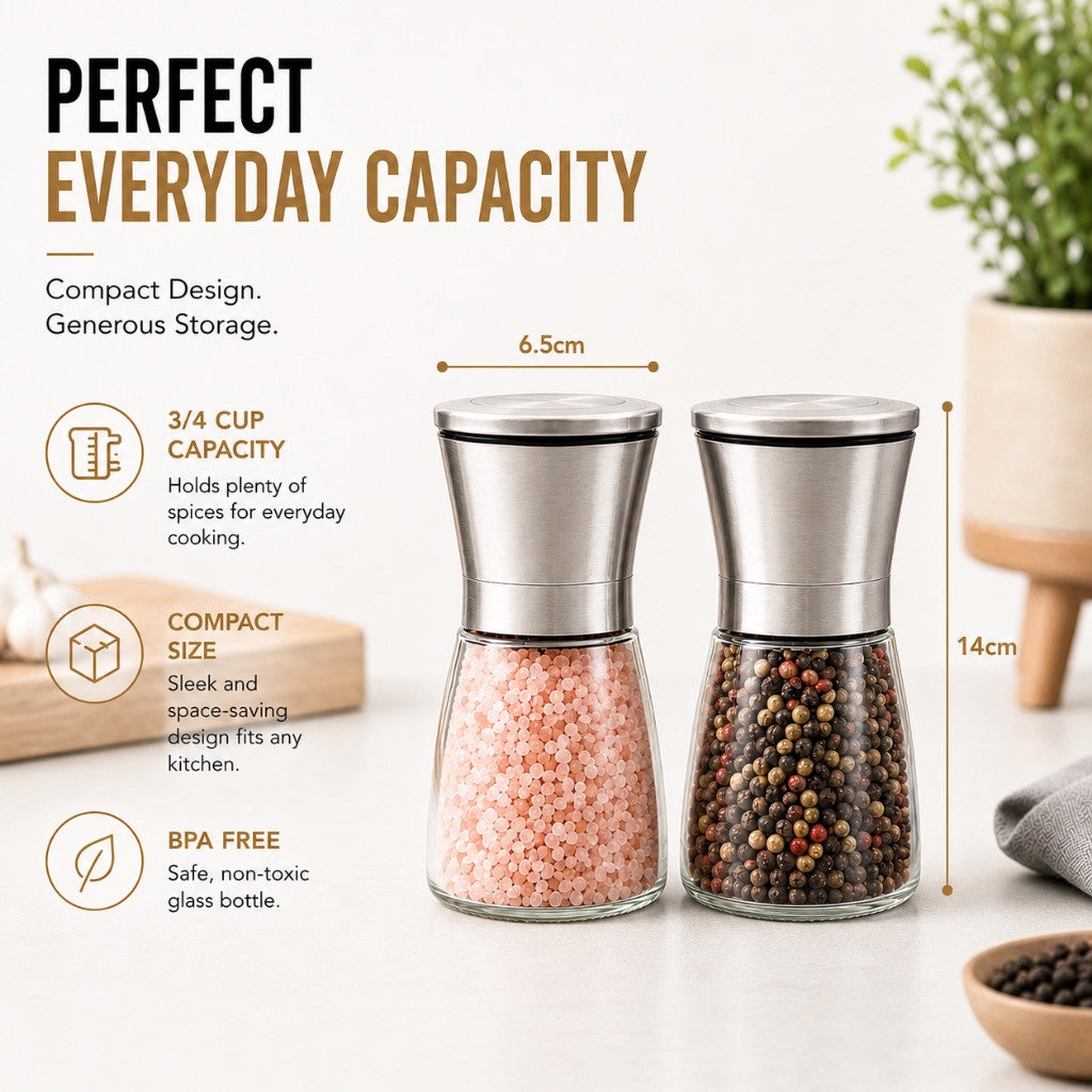 Salt & Pepper Grinder Set