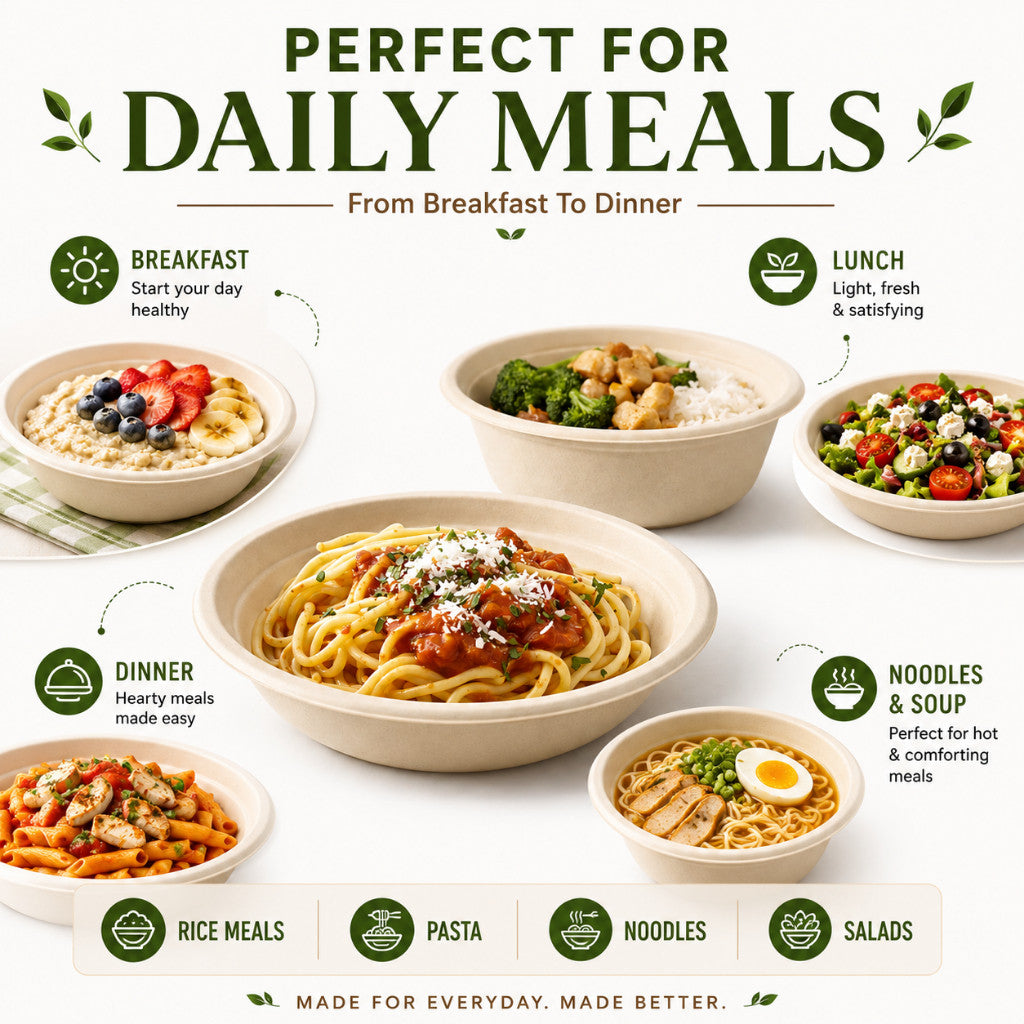 MasoPalm Bagasse Tableware