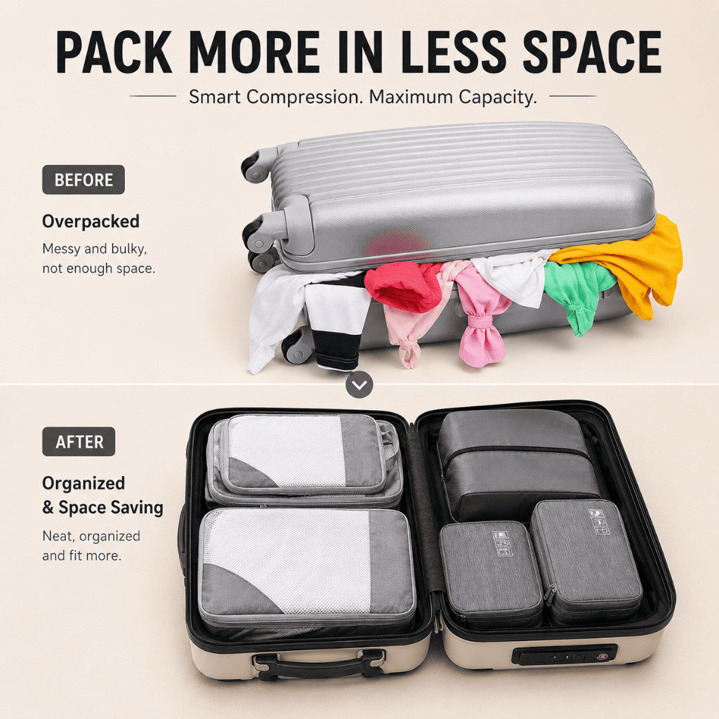 Compression Packing Cubes Set